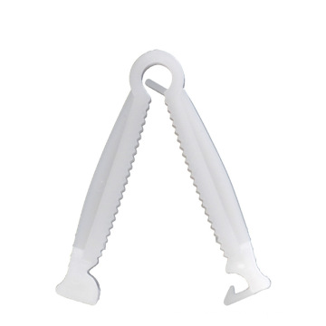 Piglet Umbilical Cord White Umbilical Clamp and Cutter Pet Animal Veterinary Childbirth Disposable White Umbilical Clip